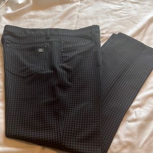 Men’s FootJoy Golf Pants. Size 34x32. Black & Grey